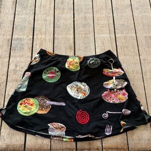 Lisa Says Gah Darcy Caviar Skort